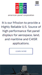 Mobile Screenshot of american-panel.com